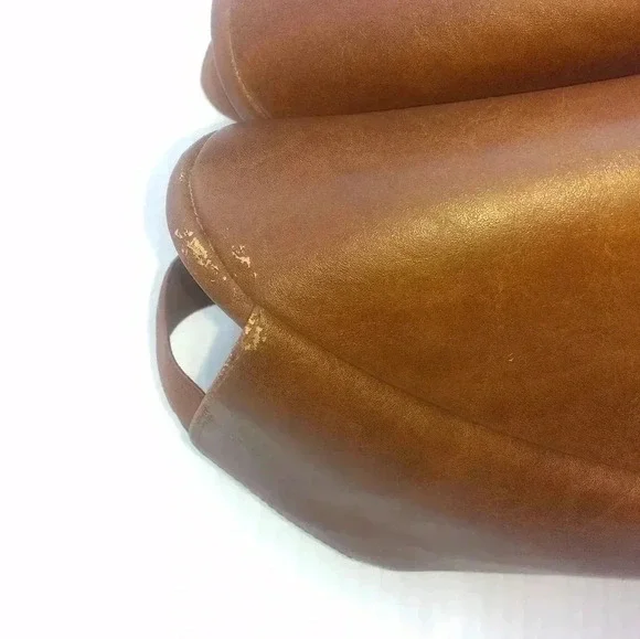 Madden Girl Women's Brown High Wedge Heel Shoes - Picture 2 of 13